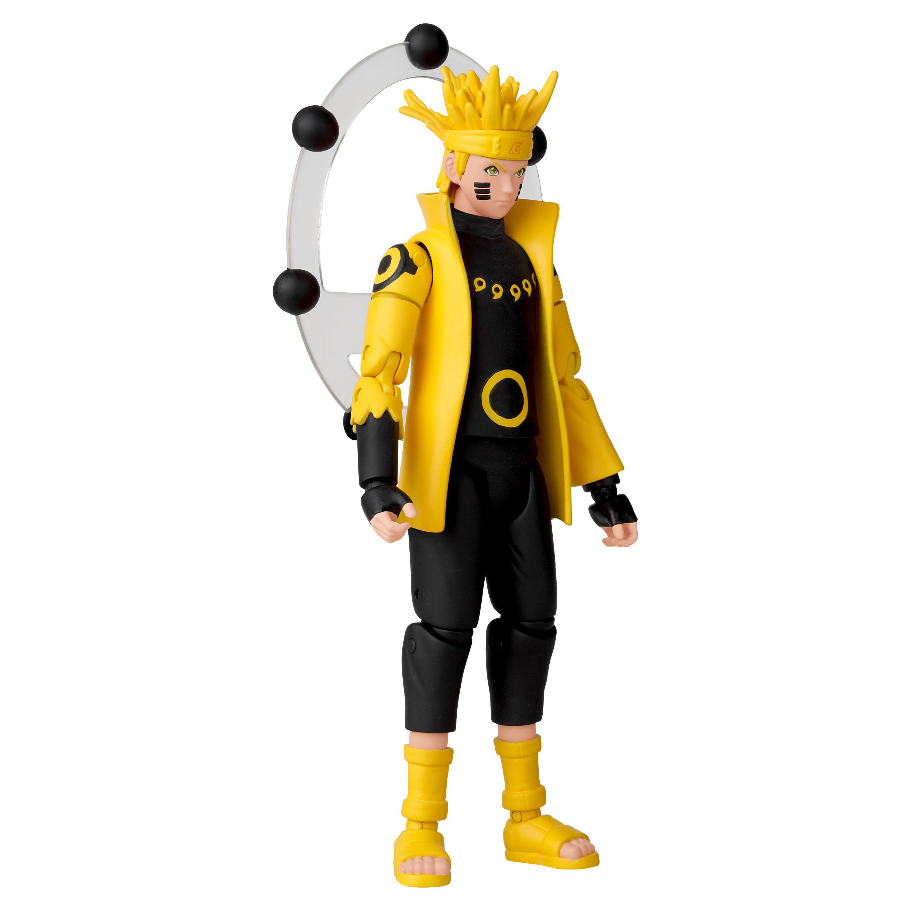 Alt View 15. Bandai - Anime Heroes Naruto 6.5" Action Figure - Uzumaki Naruto Sage of Six Paths Mode.
