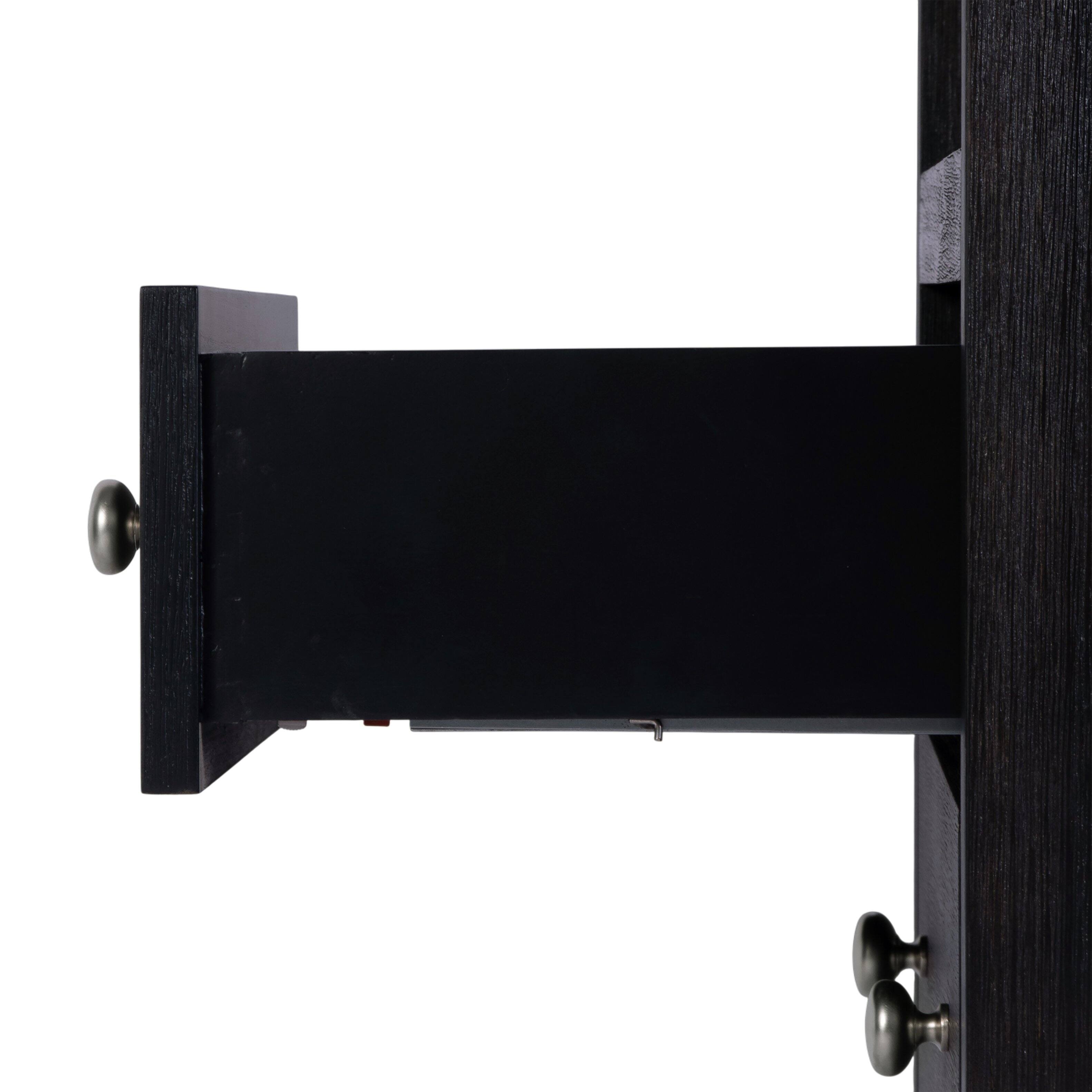 Alt View 4. Butler Specialty - Dana 28 in. W Rectangular Wood 2 Drawer Nightstand with Top Shelf - Coffee.