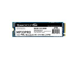 Team Group - MP33 PRO M.2 2280 2TB PCIe 3.0 x4 with NVMe 1.3 3D NAND Internal Solid State Drive (SSD) TM8FPD002T0C101