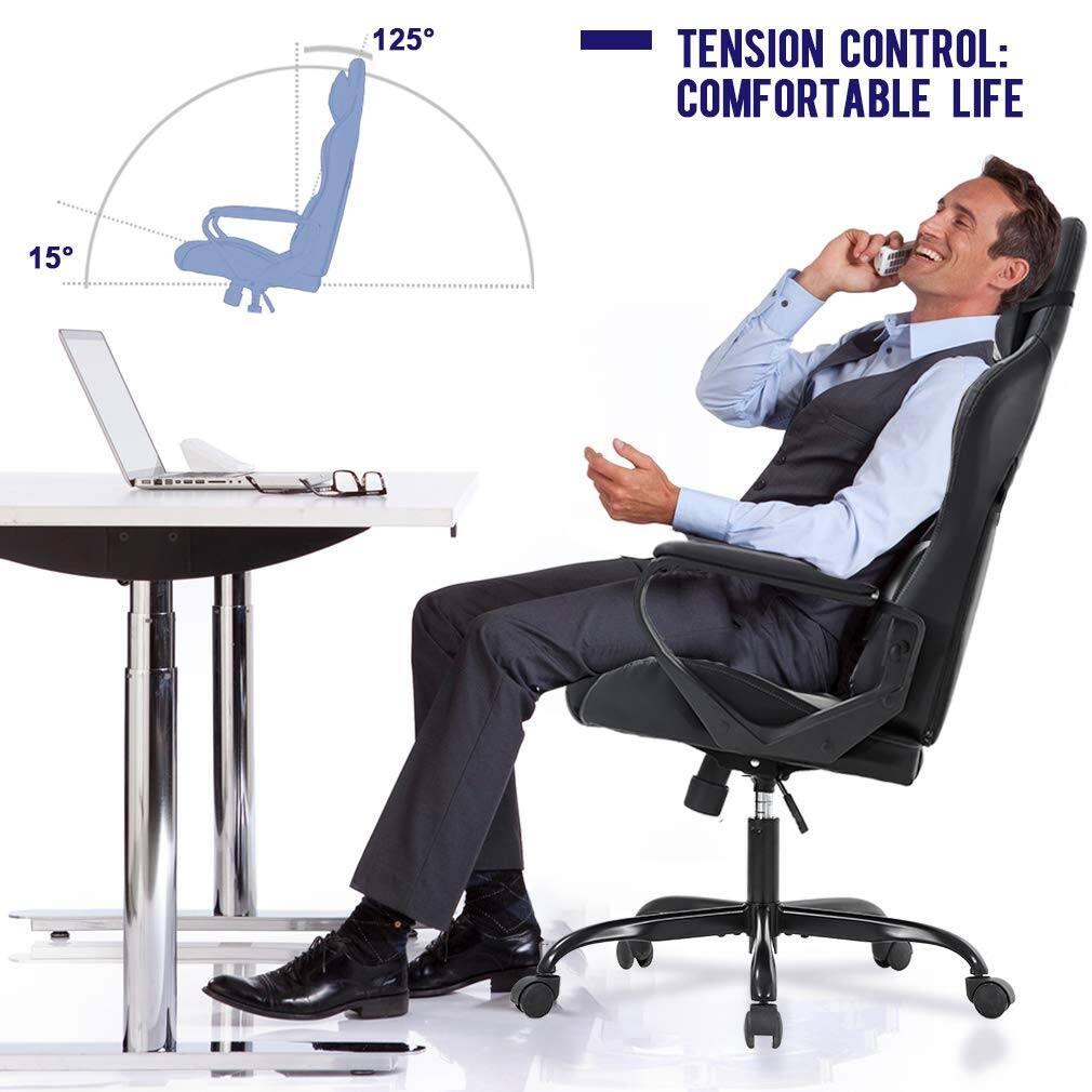 Hirose Alice High back Gaming Chair Pc Office Computer Racing Pu Desk ...
