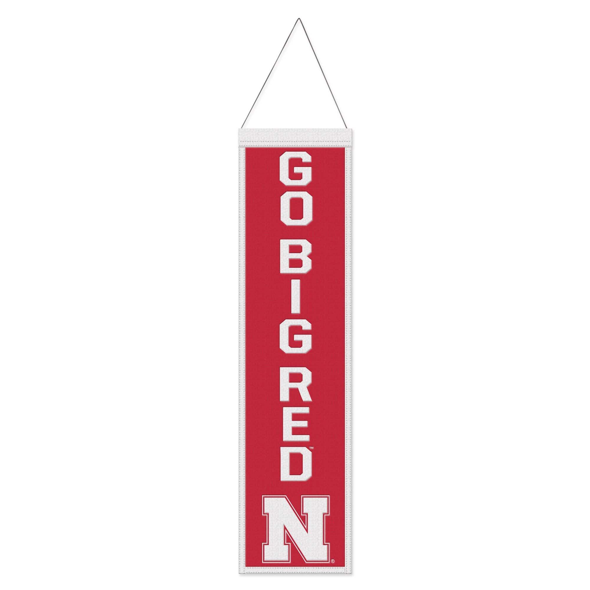 WinCraft - Nebraska Huskers 8" x 32" Evolution Banner - Multicolor