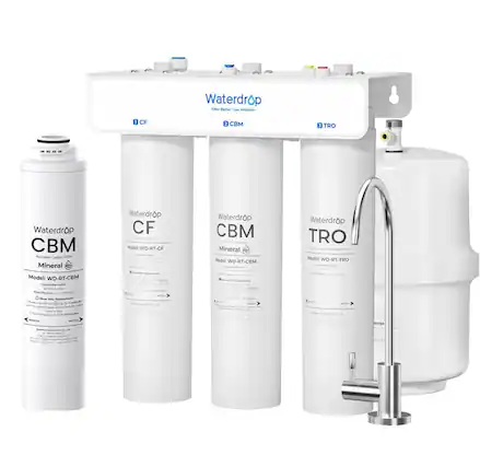 Waterdrop Fer Burer Libe r 1 CF 2 CBM 3 TRO Waterdrop CBM Activated carton e Mineral Model: WD-RT-CBM Cp Fle a - - - - T o - T - - - - - - - mem - . - a - - - - - Waterdrop CF Modet WD-RT-CF Waterdrop CBM Cartonayr Mineral Model WD-RT-CAM Sepess - Waterdrop TRO Model: WD-RT-TRO I Jorage