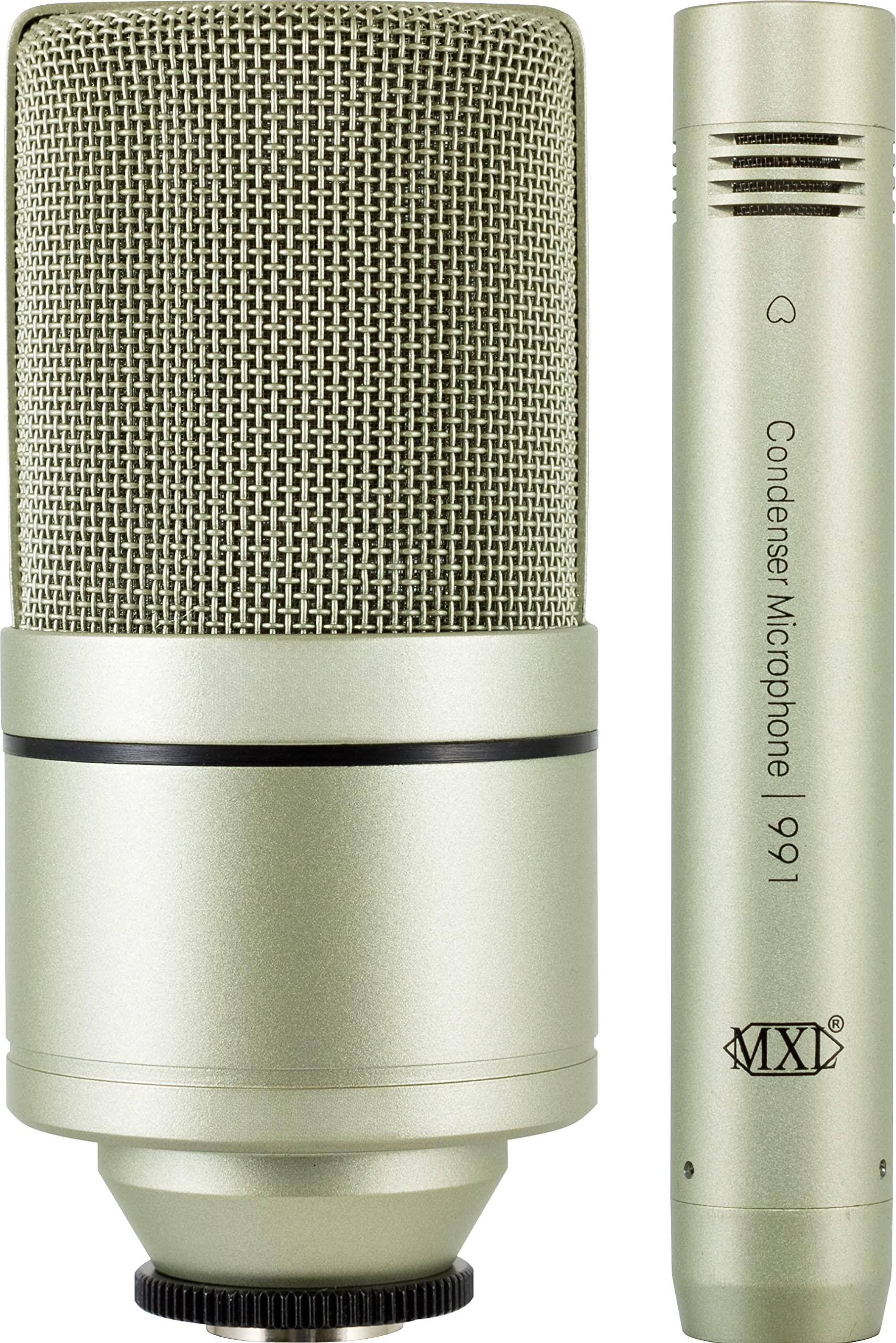 Empire DigiLabs Large And Small Diaphragm Condenser Microphone Bundle ...