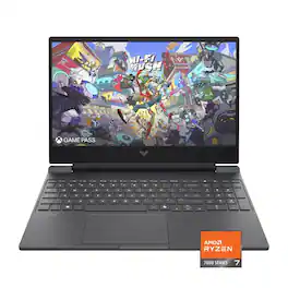 HP - Upgraded - Victus 15.6" 144Hz Full HD Gaming Laptop - AMD Ryzen 7 7445HS 2023 - 64GB Memory - NVIDIA GeForce RTX 4050 - 2TB SSD - Mica Silver