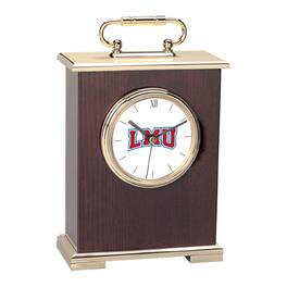 Jardine - Loyola Marymount Lions Logo Carriage Clock - Gold