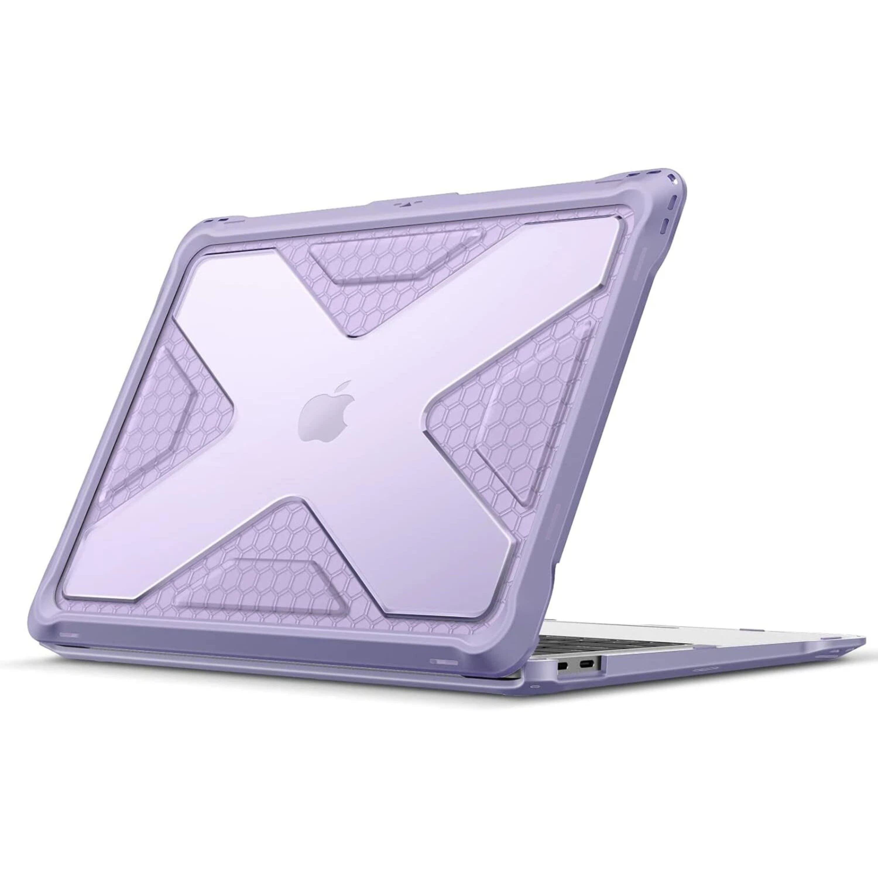 Kitcheniva - MacBook Air 13 Inch Heavy Duty Shockproof Protective Case - Lilac Purple