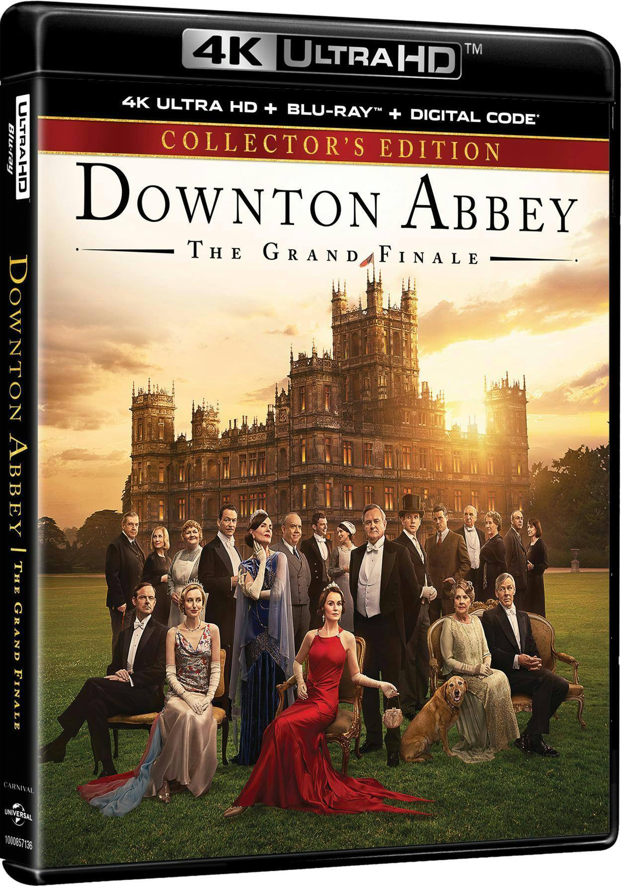 Angle. Downton Abbey: The Grand Finale   - 4K Blu-Ray.
