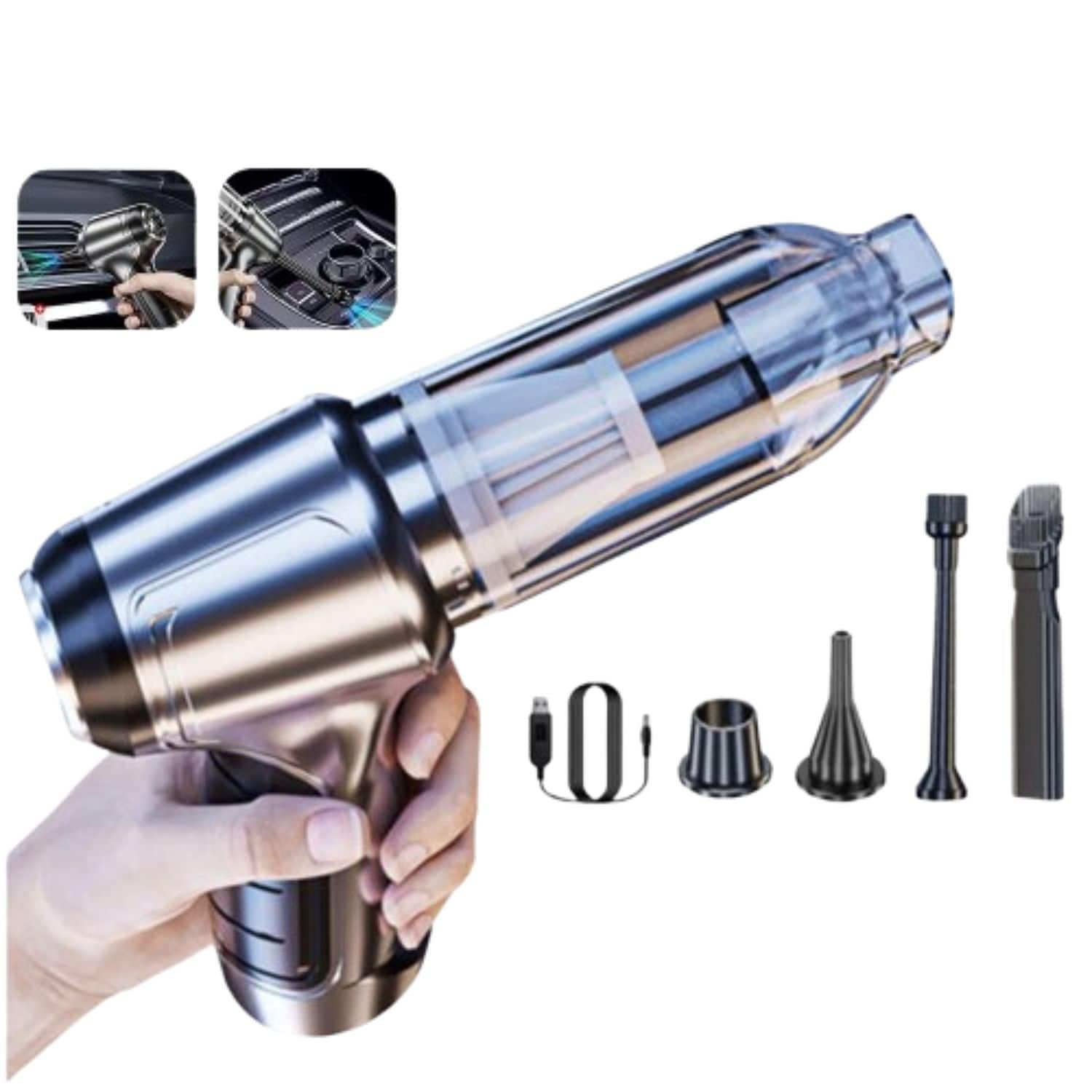 Stock Preferred - 120W Wireless Portable Handheld Vacuum Cleaner – Strong Suction Rechargeable Car & Home Vacuum