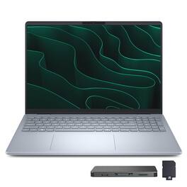 Dell - Plus 16" 2K Touchscreen Laptop,AMD Ryzen AI 7 350,32GB RAM,2TB SSD+1TB Dock Set,Backlit Keyboard,Win 11 - Blue