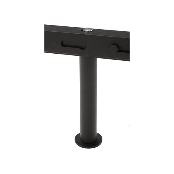 Angle. Kings Brand Furniture - Kings Brand Furniture Twin/Full/Queen Metal Bed Frame - Black.