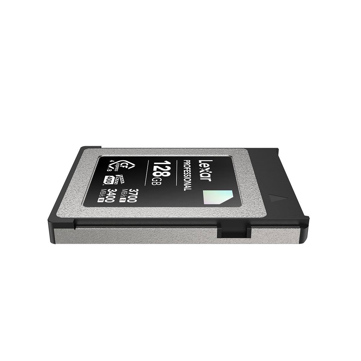 express CF 400 W MB/s 3400 R MB/s 3700  
GB 128GB  
PROFESSIONAL  
Lexar
