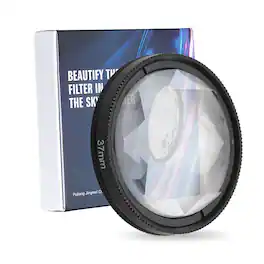 Unique Bargains - 37mm Prism Lens Filter, Special Effects Multi Refraction Crystal Glass, with Cleaning Cloth for DSLR Video