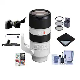 Bundle - Sony - FE 70-200mm f/2.8(G Master) OSS E-Mount Lens W/Free Acc