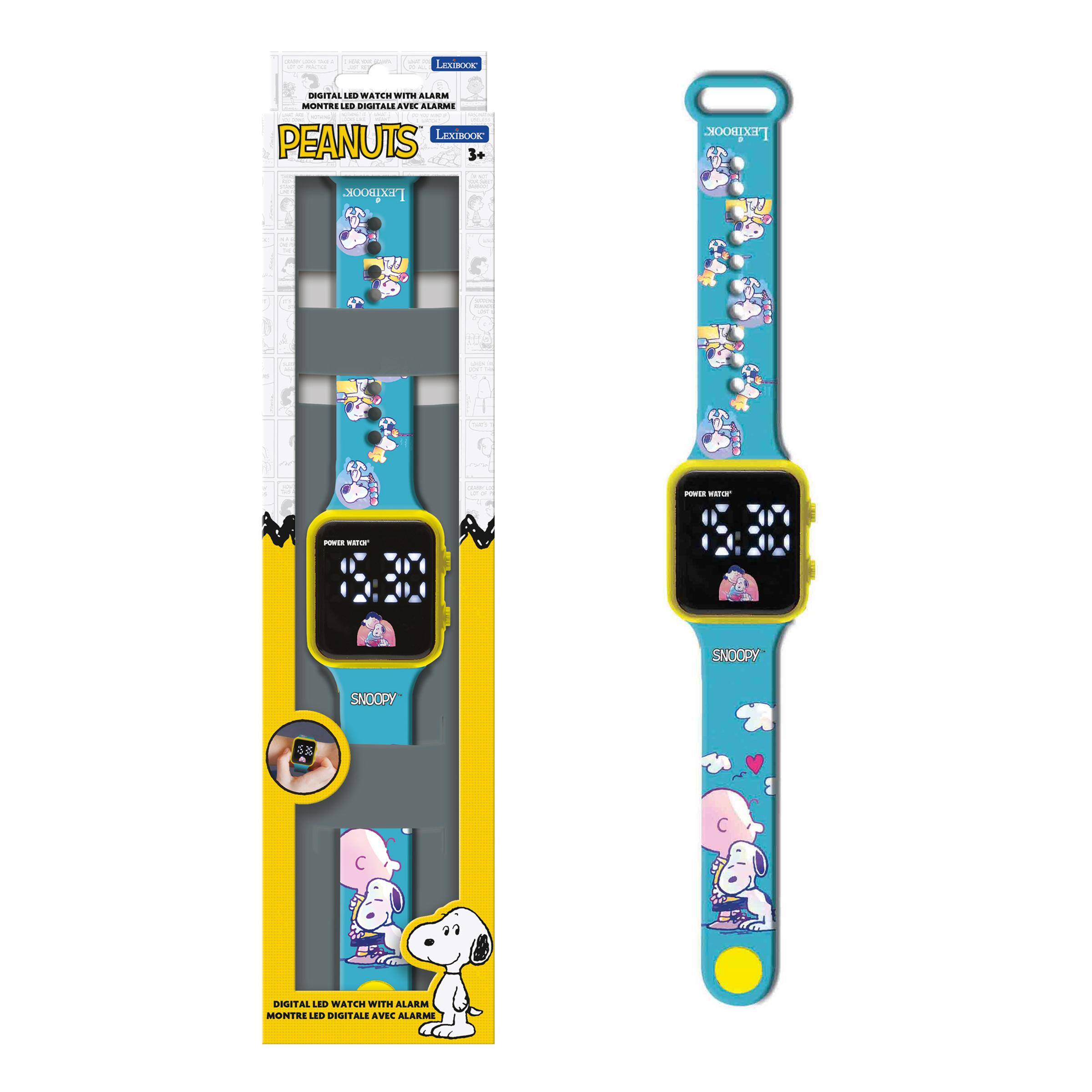 1 & or 70 - LEXIBOOK
DIGITAL LED WATCH WITH ALARM MONTRE LED DIGITALE AVEC ALARME LEXIBOOK PEANUTS
LEXIBOOK :
LEXIBOOK
POWER WATCH 630
SNOOPY
SNOOPY
DIGITAL LED WATCH WITH ALARM MONTRE LED DIGITALE AVEC ALARME