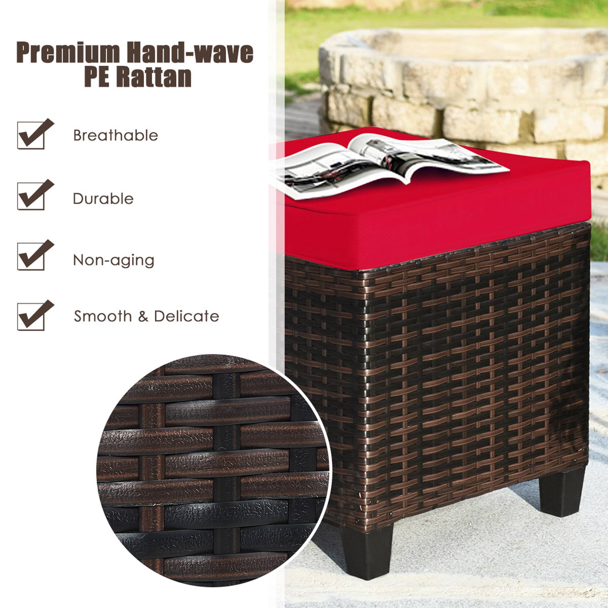 Premium Hand-wave PE Rattan

- Breathable
- Durable
- Non-aging
- Smooth & Delicate
