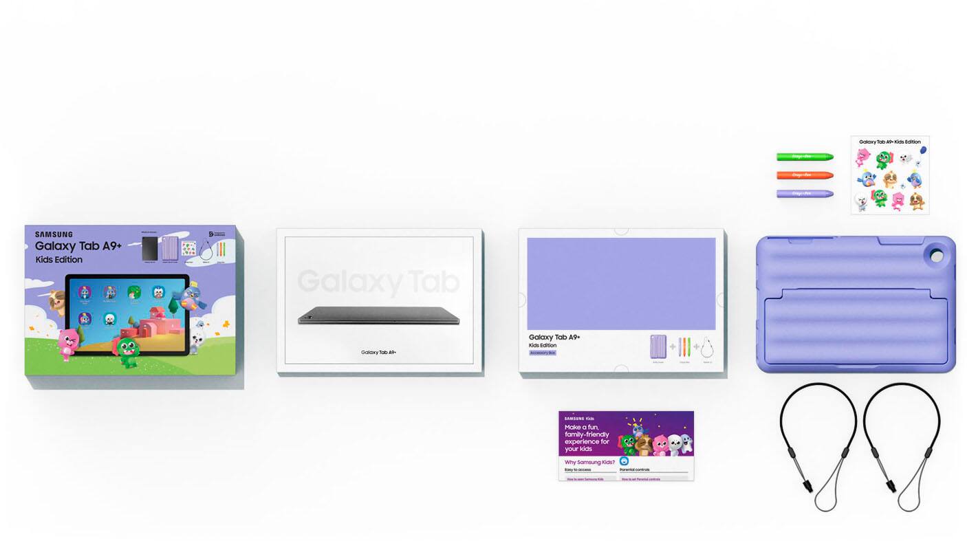 Y - A Kids Edition - SAMSUNG Galaxy Tab A9+ Kids Edition - Make learning fun for your kids. Why Samsung Kids?