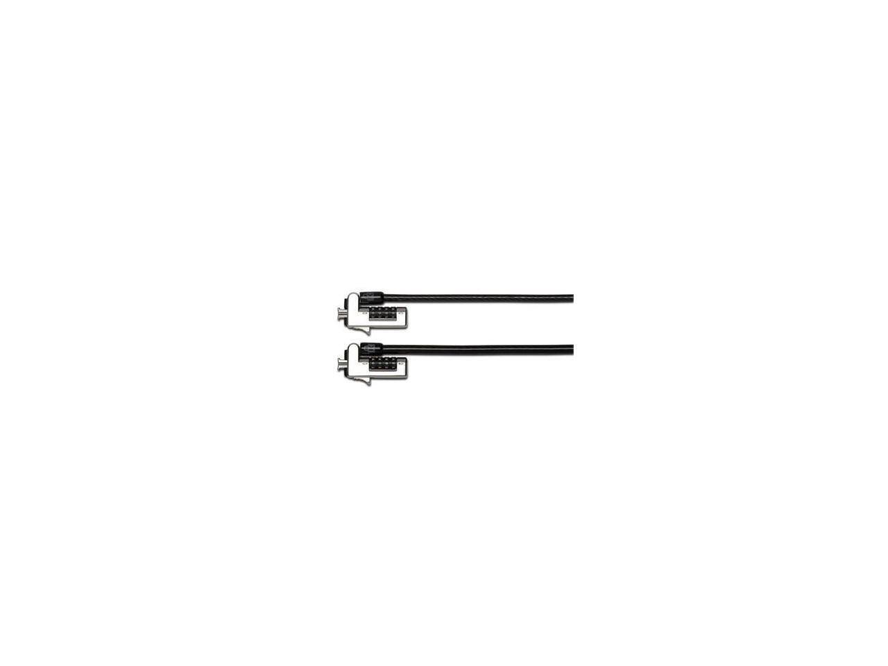 Alt View 10. Kensington - Slim Combo Ultra Cable Lock for Standard Security Slot Resettable 4-Digit Universal Fit Durable Steel Cable K60628WW.
