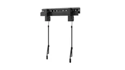 ErgoAV - 42"-90″ Fixed TV Mount - Black - Front_Zoom