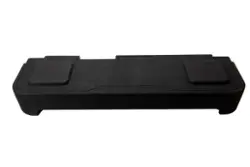 KICKER - L7T Dual 12"  2-Ohms Enclousure Subwoofer for Select 2008 and up Chevrolet Silverado and GMC Sierra - Black - Front_Zoom