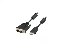 Nippon Labs - 6ft. DVI-D Dual Link Male to HDMI Male Cable with Ferrite Cores, 50HDMI-DVI-MM-6
