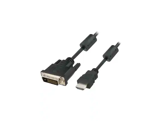 Front. Nippon Labs - Nippon Labs 6ft. DVI-D Dual Link Male to HDMI Male Cable with Ferrite Cores, 50HDMI-DVI-MM-6.