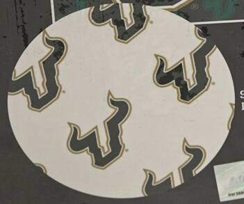 Alt View 4. Northwest - South Florida Bulls ( USF ) X-Long ( Extra Long ) Twin Sheet Set with Pillow Case - Multi.