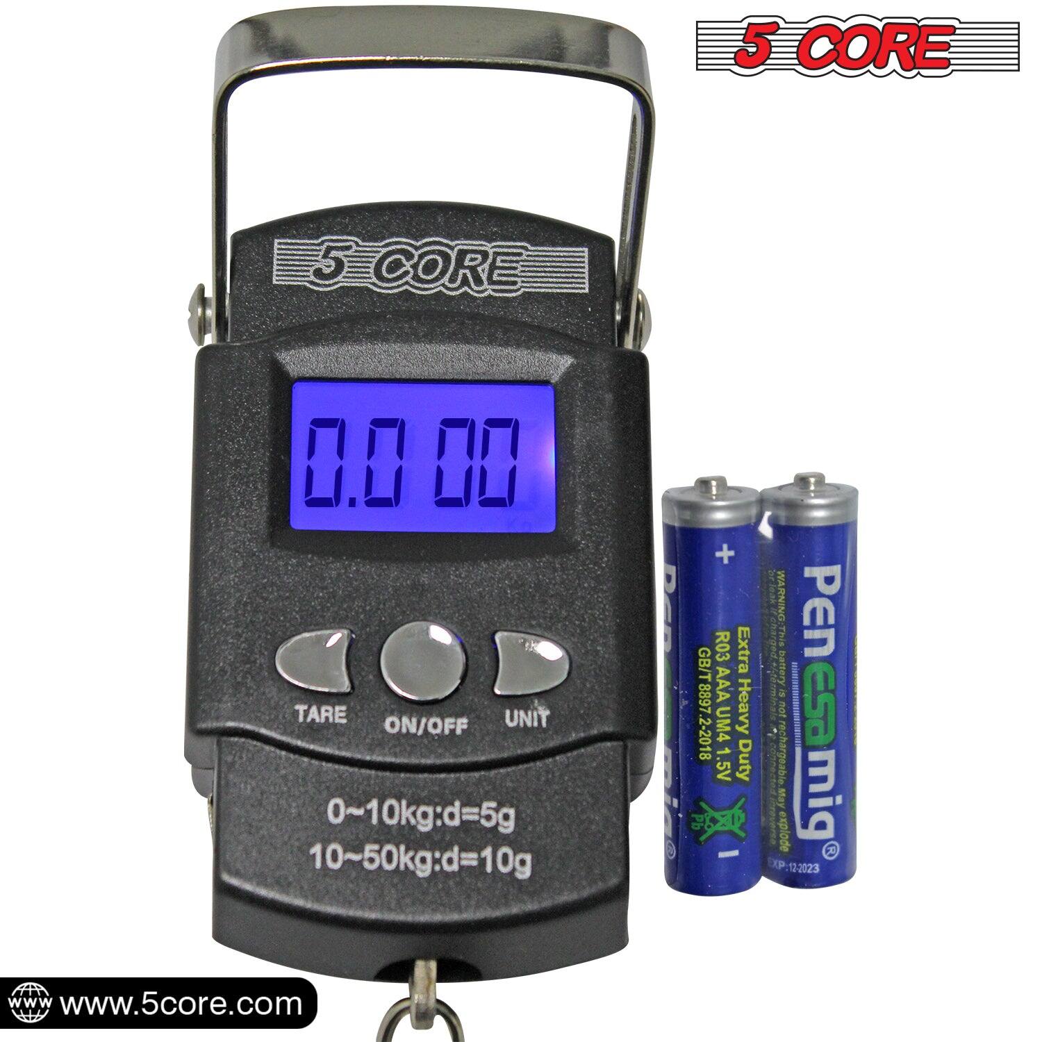 5 CORE H TARE UNIT ON/OFF 0~10kg:d=5g 10~50kg:d=10g + D R03 Extra GB/T 8897 8897 AAA Heavy 2-2018 UM4 1.5V Duty 8 OF WARNING Pen charged. Battery is a rechargeable. May explode. 12 12-2023 www.5core.com
