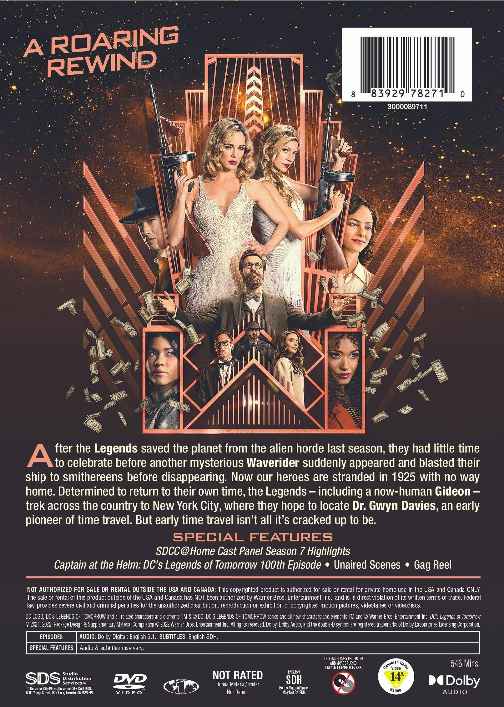 Angle. DC's Legends of Tomorrow: The Seventh and Final Season (Box Set) [DVD].