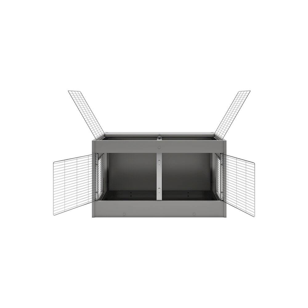 Angle. New Age Pet - Small Animal Cozy Critter Connect-A-Hutch, Modular, & Easy-to-Clean Habitat.