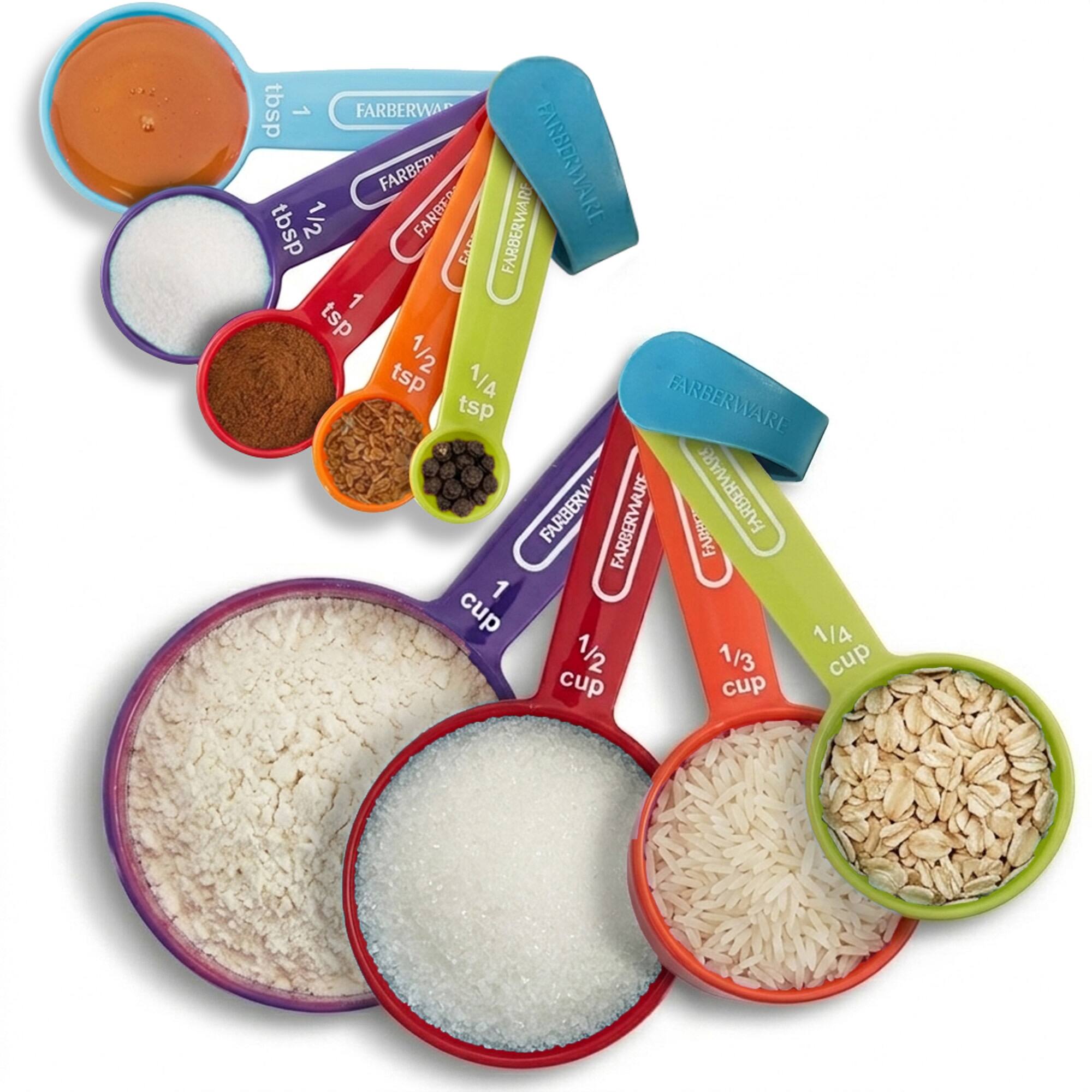 tbsp 1 FARBERWARE 1 tsp 1/2 tsp 1/4 tsp 1/2 cup 1/3 cup 1/4 cup