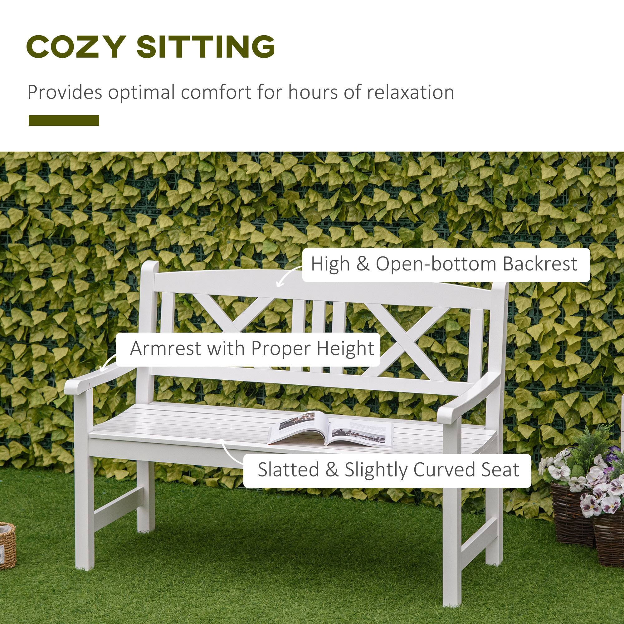 COZY SITTING
Provides optimal comfort for hours of relaxation

High & Open-bottom Backrest
Armrest with Proper Height
Slatted & Slightly Curved Seat
