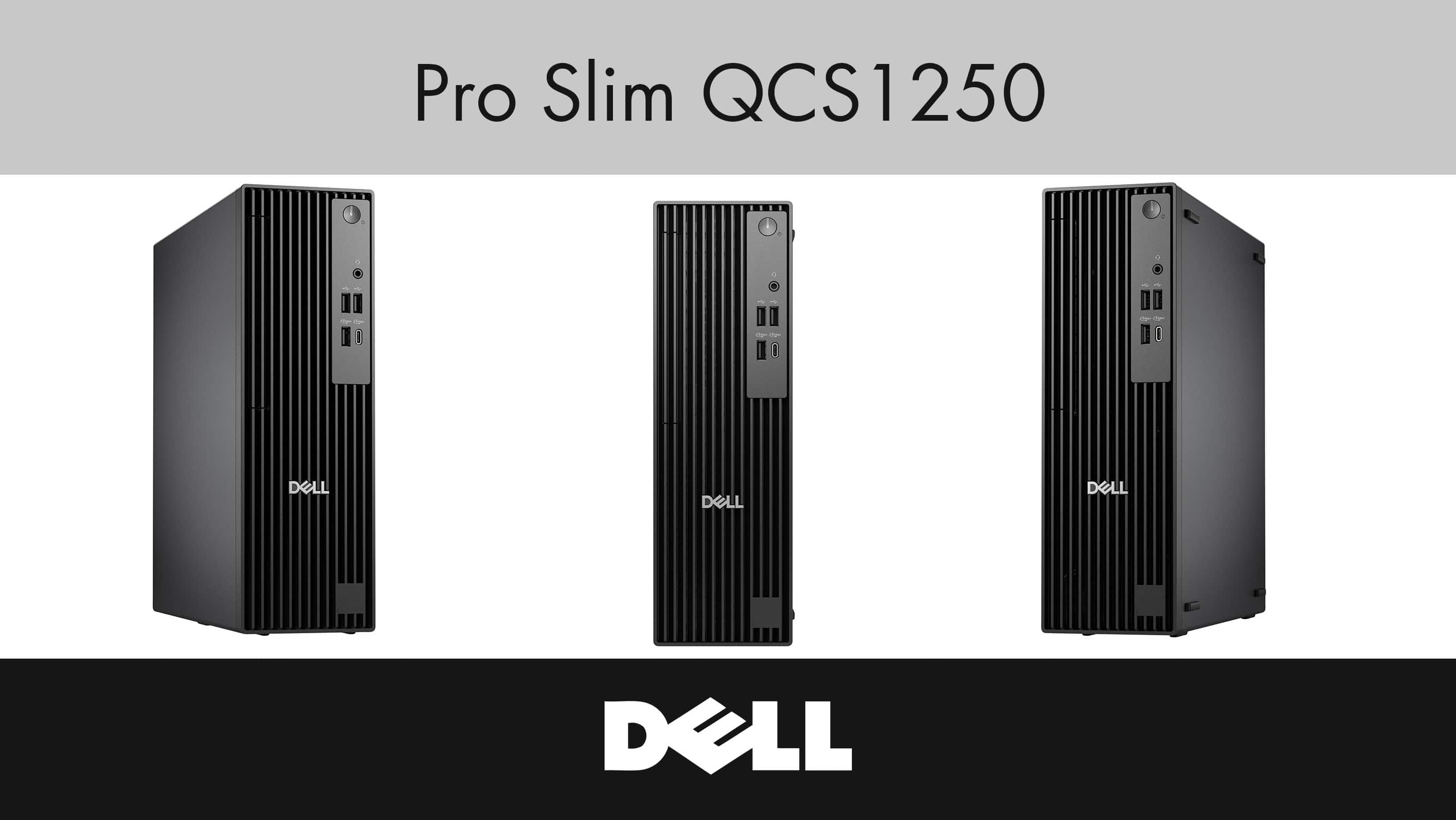 Dell Upgraded Pro Slim QCS1250 Mini Desktop (Intel i5 14500,16GB