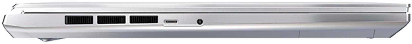 Alt View 5. GIGABYTE - Gigabyte AERO 16 Gaming Laptop (i7-12700H, 16GB, 1TB PCIe SSD, 16.0 AMOLED 4K (3840x2400), RTX 3070 Ti, Win 11 Home) - Silver.