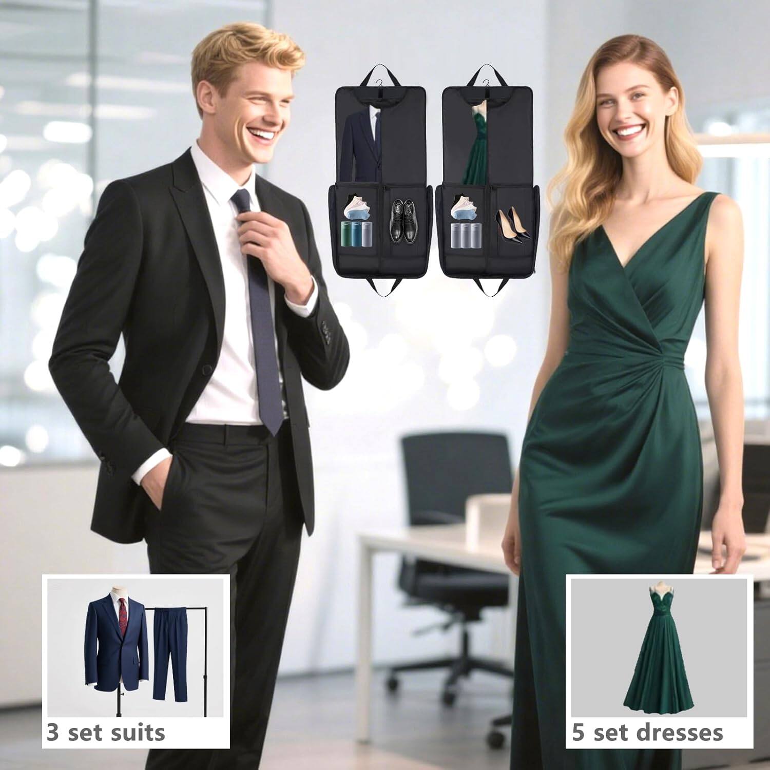 3 set suits  
5 set dresses