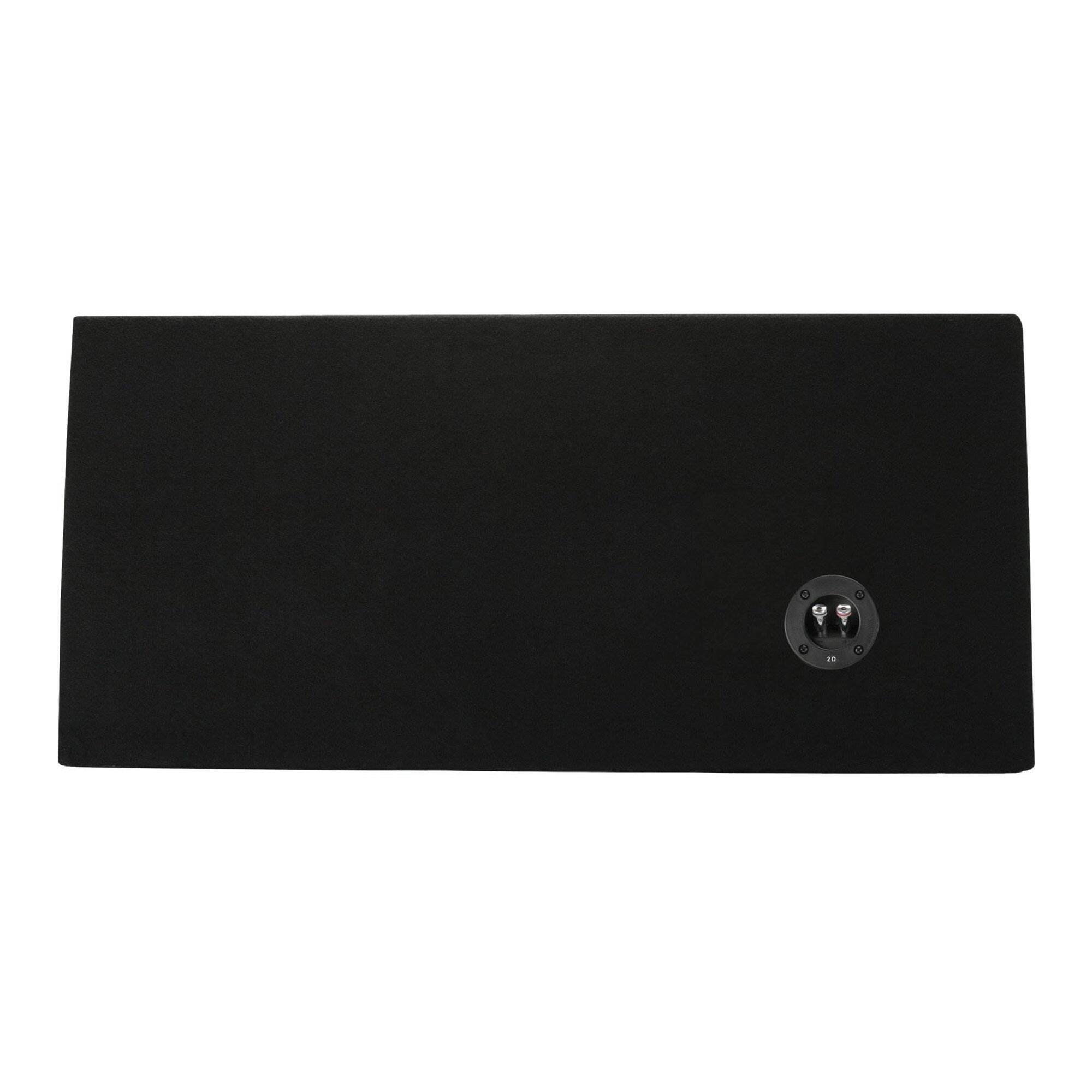 Alt View 4. MTX - MTX TNE212DV 12-Inch 2000-Watt Max Car Audio Dual Loaded Subwoofer Box Enclosure - Black.