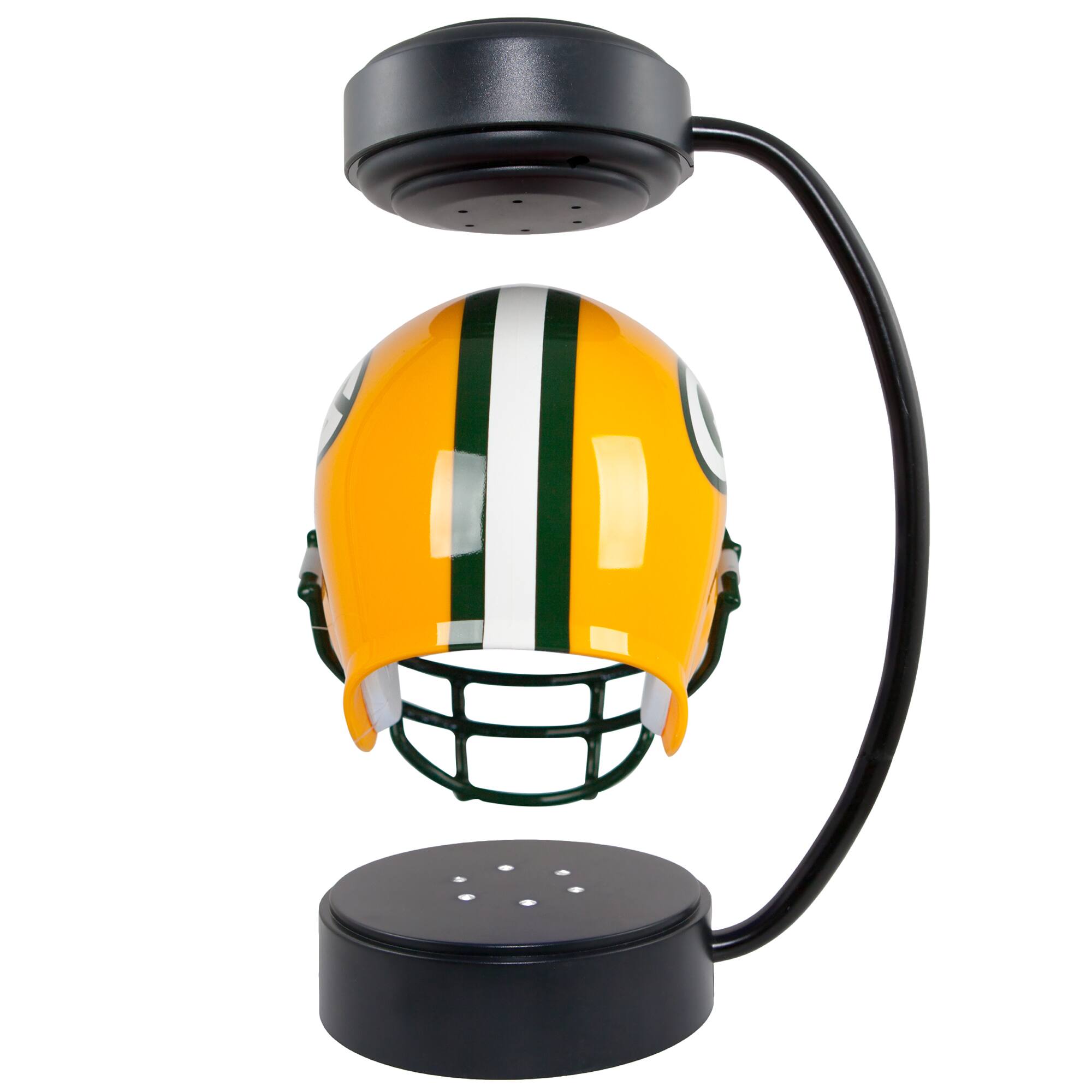 Alt View 3. Pegasus - Green Bay Packers Hover Team Helmet - Yellow.