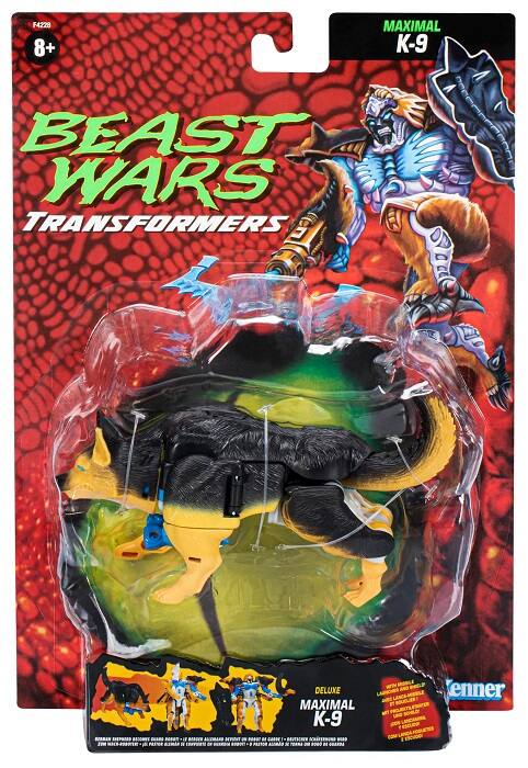 F4228 MAXIMAL 8+ K-9 BEAST WARS TRANSFORMERS 9 WRAN -SRS DELUXE MAXIMAL K-9