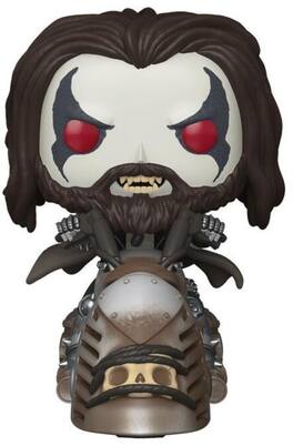 Funko - POP! Ride: Supergirl - Lobo on the Spacehog (DC) - COLLECTIBLES - Multicolor