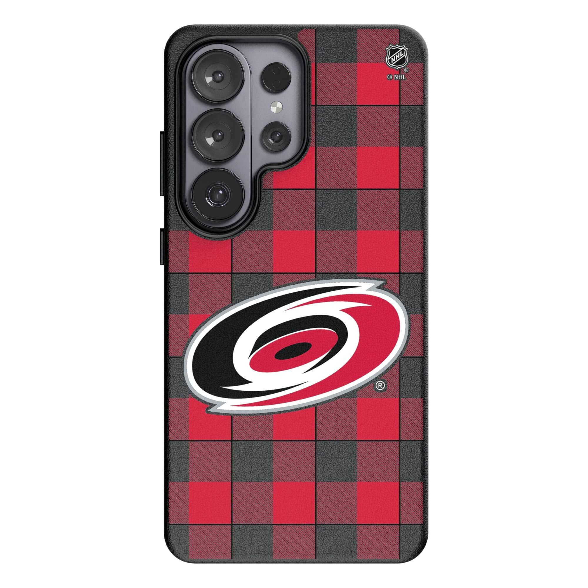 Keyscaper - NHL - Carolina Hurricanes Plaid Galaxy Magnetic Bump Case - S25 Plus - Black price history on PriceWatchPro