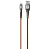 Front. ToughTested - 2-Ft. Armor Flex Lightning Cable.