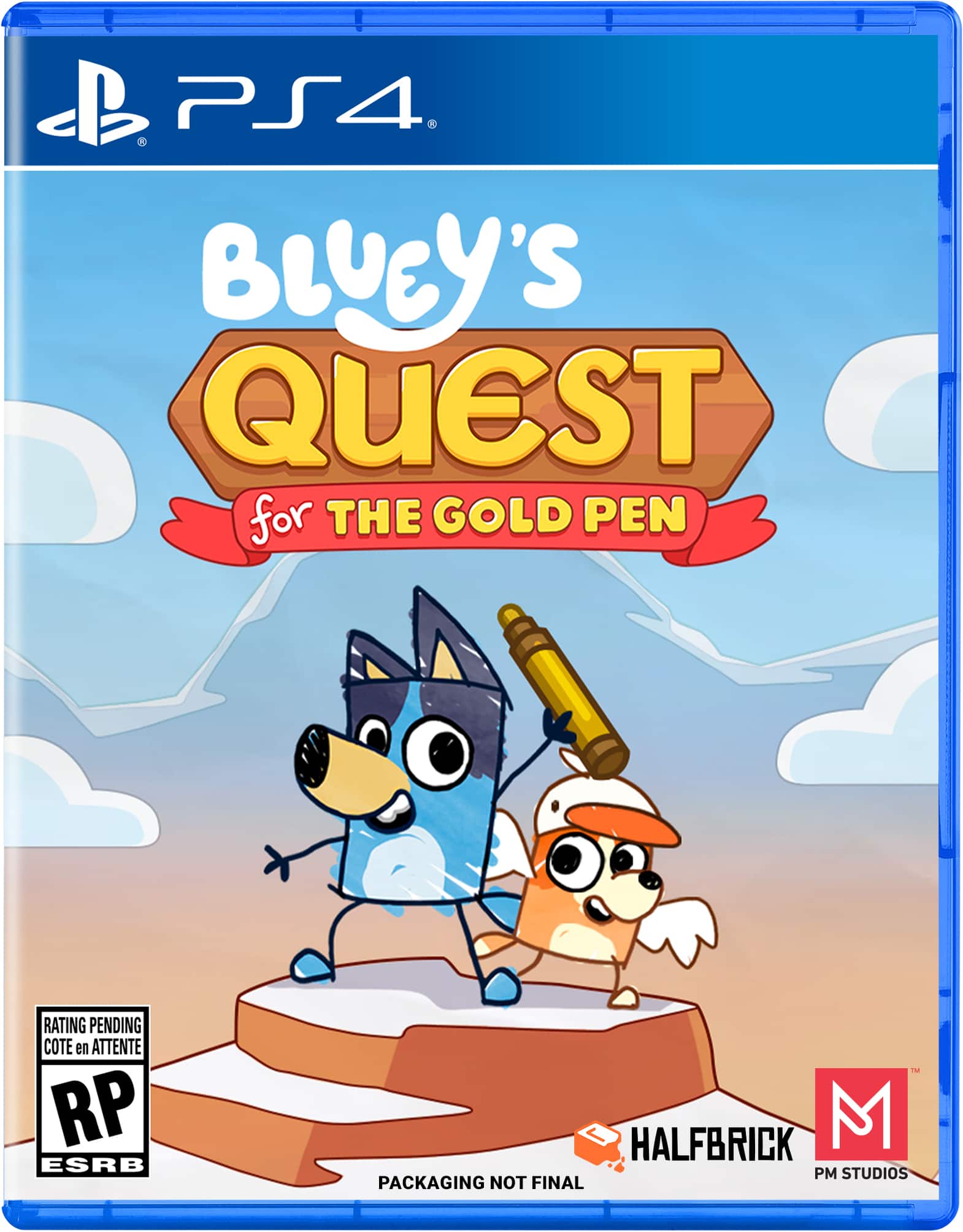 Bluey's Quest for The Gold Pen - PlayStation 4