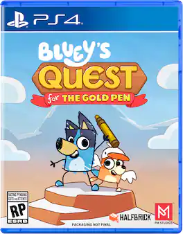 Bluey's Quest for The Gold Pen - PlayStation 4