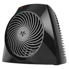 Vornado - VH204 750 watts Indoor Electric Fan Space Heater with Advanced Safety Features - Black