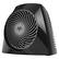 Front. Vornado - VH204 750 watts Black Indoor Electric Fan Space Heater with Advanced Safety Features - Black.