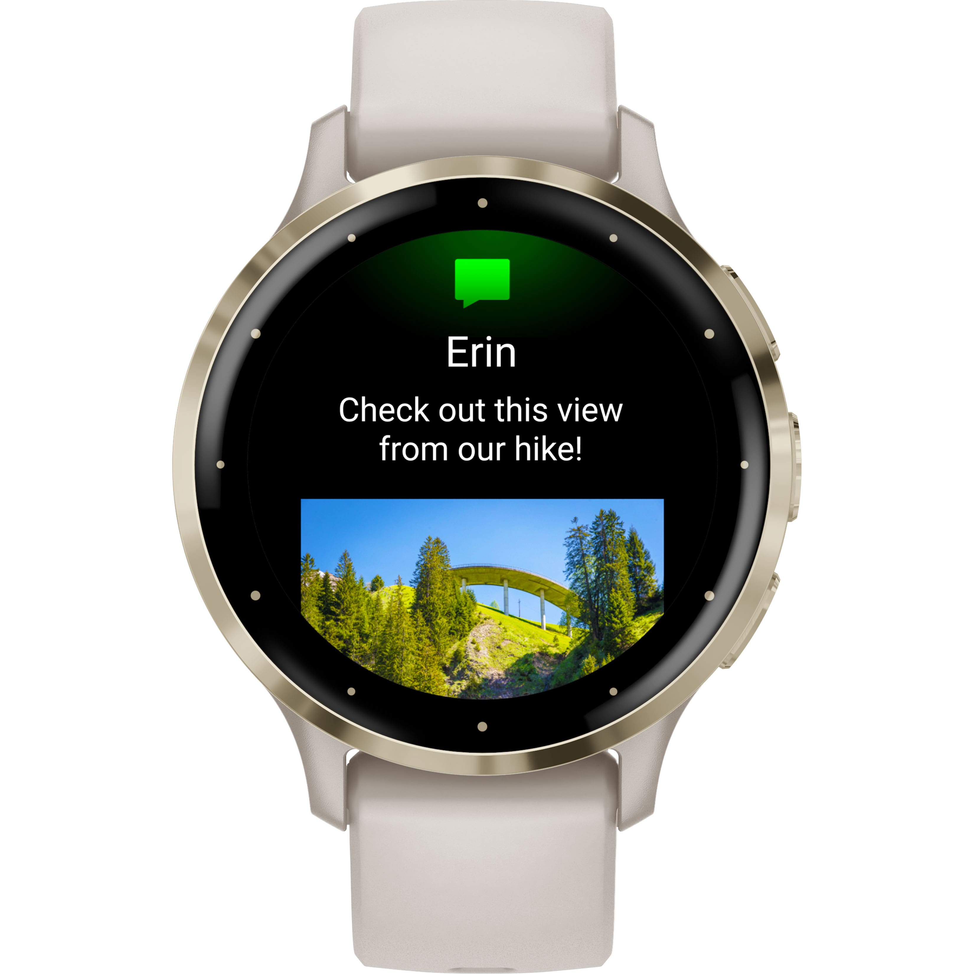 Erin, check out this view from our hike!