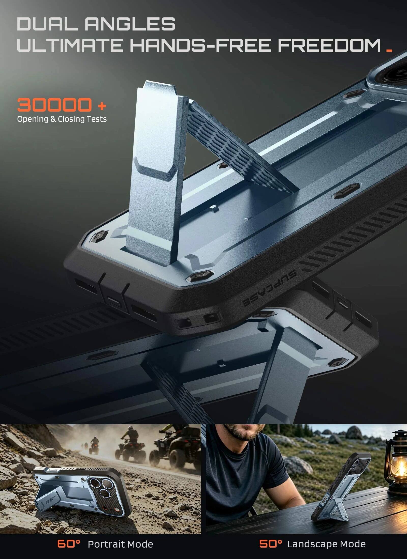 DUAL ANGLES ULTIMATE HANDS-FREE FREEDOM

30000+ Opening & Closing Tests

60° Portrait Mode

50° Landscape Mode