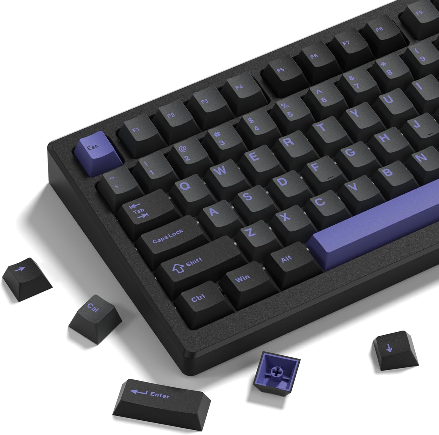Black-Purple-130 Keys