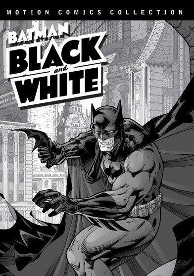 Front. Batman Black & White: Motion Comics Collections 1 & 2 - DVD.