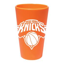 WinCraft - New York Knicks 16oz. Team Color Silicone Pint Glass - Multicolor