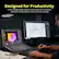 Designed for Productivity
A thin and light design makes it easy to take this PC anywhere convenient and portable for business trip or traveling.